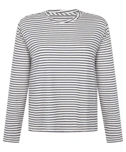 Pyjama Top Loose Jersey - Weiß