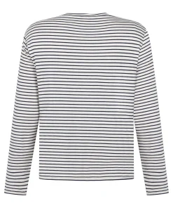 Pyjama Top Loose Jersey - Weiß