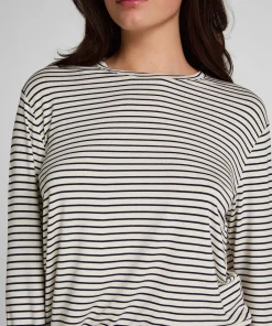 Pyjama Top Loose Jersey - Weiß