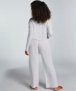 Pyjama Top Pointelle - Beige