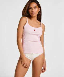 Pyjama-Unterhemd - Rosa