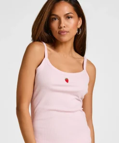 Pyjama-Unterhemd - Rosa