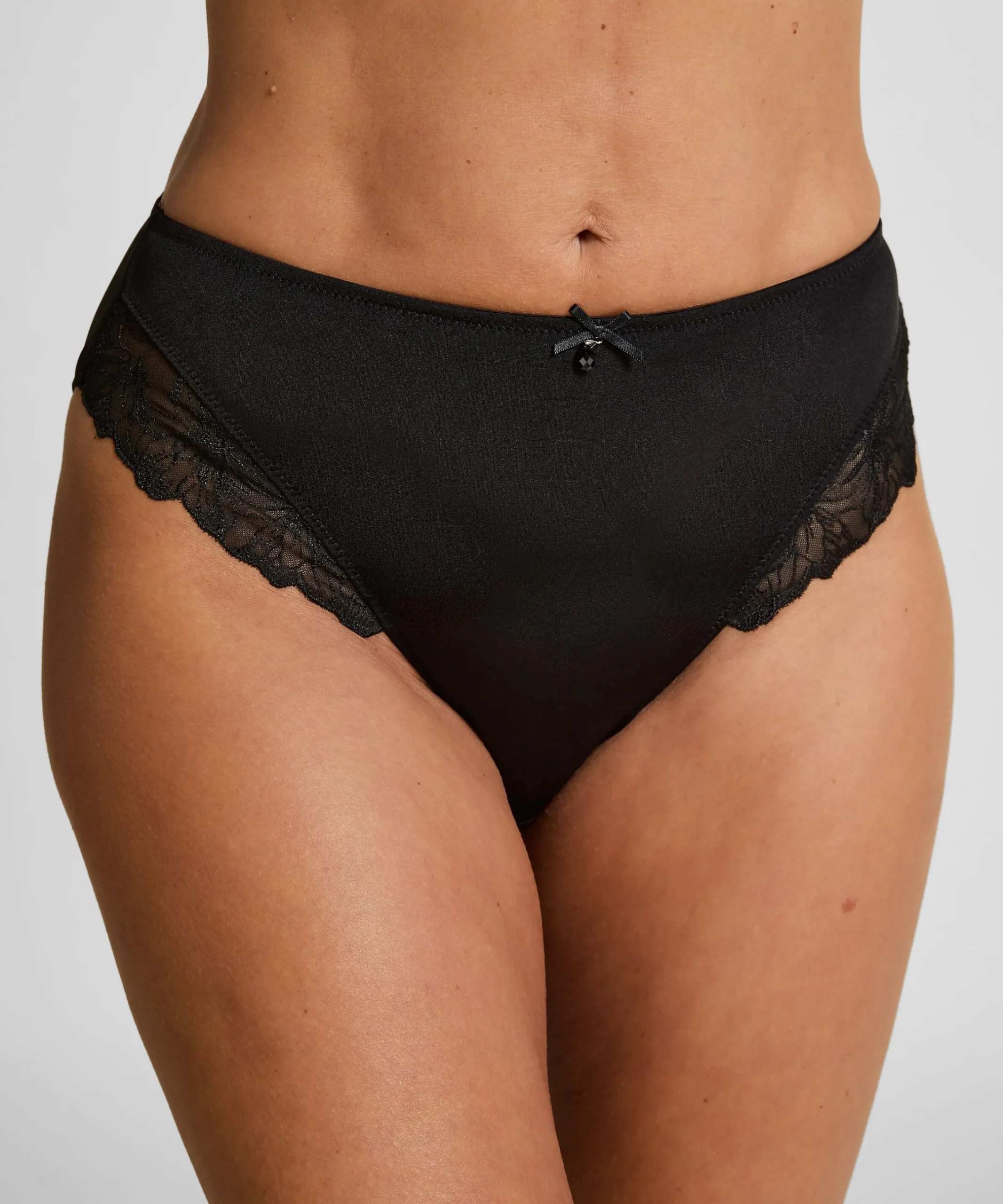 Rio mit hoher Taille Lily - Schwarz