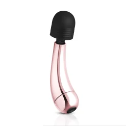 Rosy Gold Nouveau Mini Curve Massager - Rosa