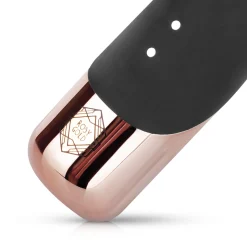 Rosy Gold Rabbit Vibrator - Schwarz
