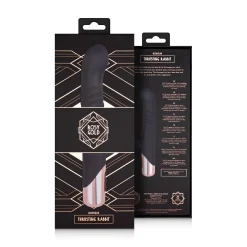 Rosy Gold Rabbit Vibrator - Schwarz