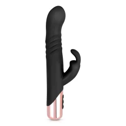 Rosy Gold Rabbit Vibrator - Schwarz
