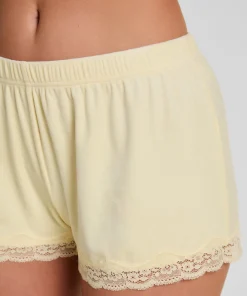 Samit-Spitzen-Short - Gelb