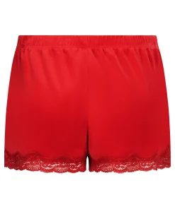 Samit-Spitzen-Short - Rot