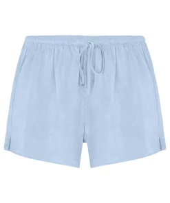 Satin Shorts Ayla - Blau
