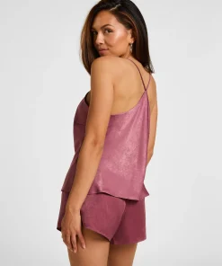 Satin Shorts Ayla - Lila