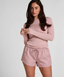 Satin Shorts Ayla - Rosa