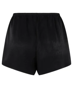 Satin Shorts Ayla - Schwarz