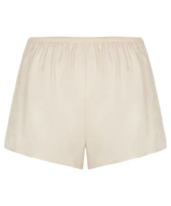 Satin Shorts Ayla - Weiß