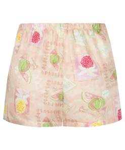 Satin-Shorts - Orange