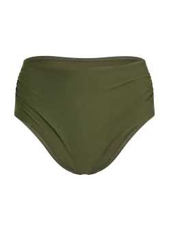 Shaping Cheeky Bikinihöschen mit hoher Taille Luna - Grün