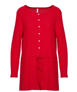 Short-Onesie Jersey Rib - Rot