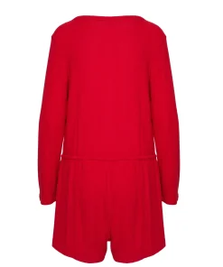Short-Onesie Jersey Rib - Rot