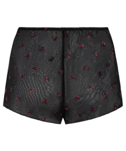 Shorts aus Mesh Chelsey - Schwarz