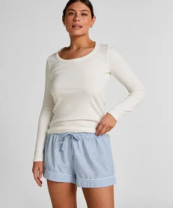 Shorts Baumwolle - Blau