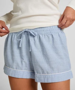 Shorts Baumwolle - Blau