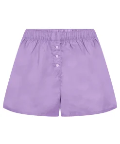 Shorts Baumwolle - Lila