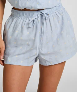 Short Woven - Blau
