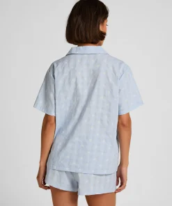 Short Woven - Blau