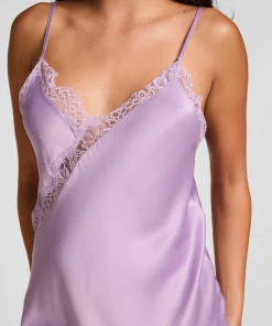 Slipdress Asymmetric - Lila