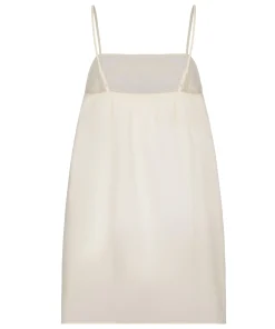 Slipdress Embroidery - Weiß