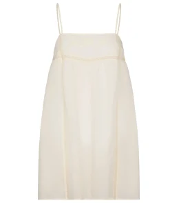 Slipdress Embroidery - Weiß