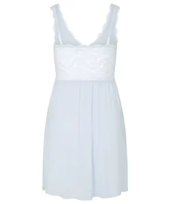 Slipdress Nora Lace - Blau