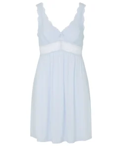 Slipdress Nora Lace - Blau