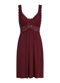 Slipdress Nora Lace - Lila