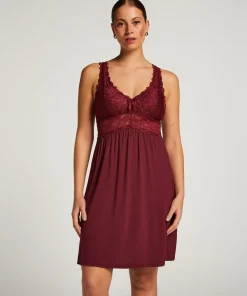 Slipdress Nora Lace - Lila