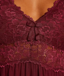 Slipdress Nora Lace - Lila