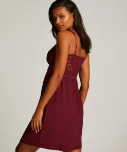 Slipdress Nora Lace - Lila