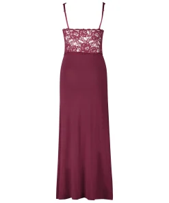 Slipdress Nora Lace Long - Lila