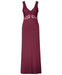 Slipdress Nora Lace Long - Lila