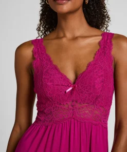 Slipdress Nora Lace - Rosa