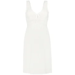 Slipdress Nora Lace - Weiß