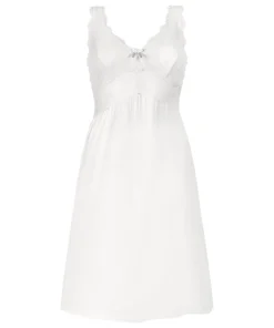 Slipdress Nora Lace - Weiß
