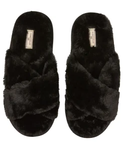 Slipper Lia - Schwarz
