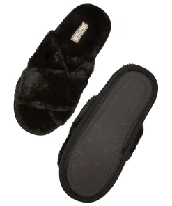 Slipper Lia - Schwarz