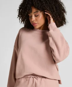 Sportliches Top Fleece - Rosa