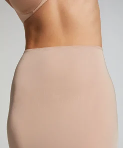Straffender Unterrock - Beige