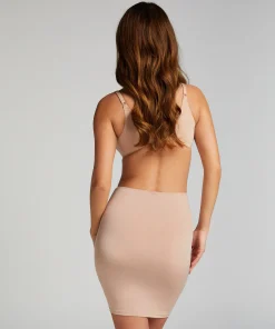 Straffender Unterrock - Beige
