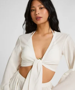Strand Top Glam - Weiß