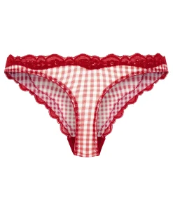 String mit hohem Beinausschnitt Liz - Rot