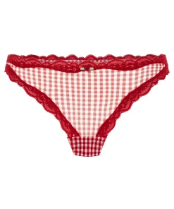 String mit hohem Beinausschnitt Liz - Rot